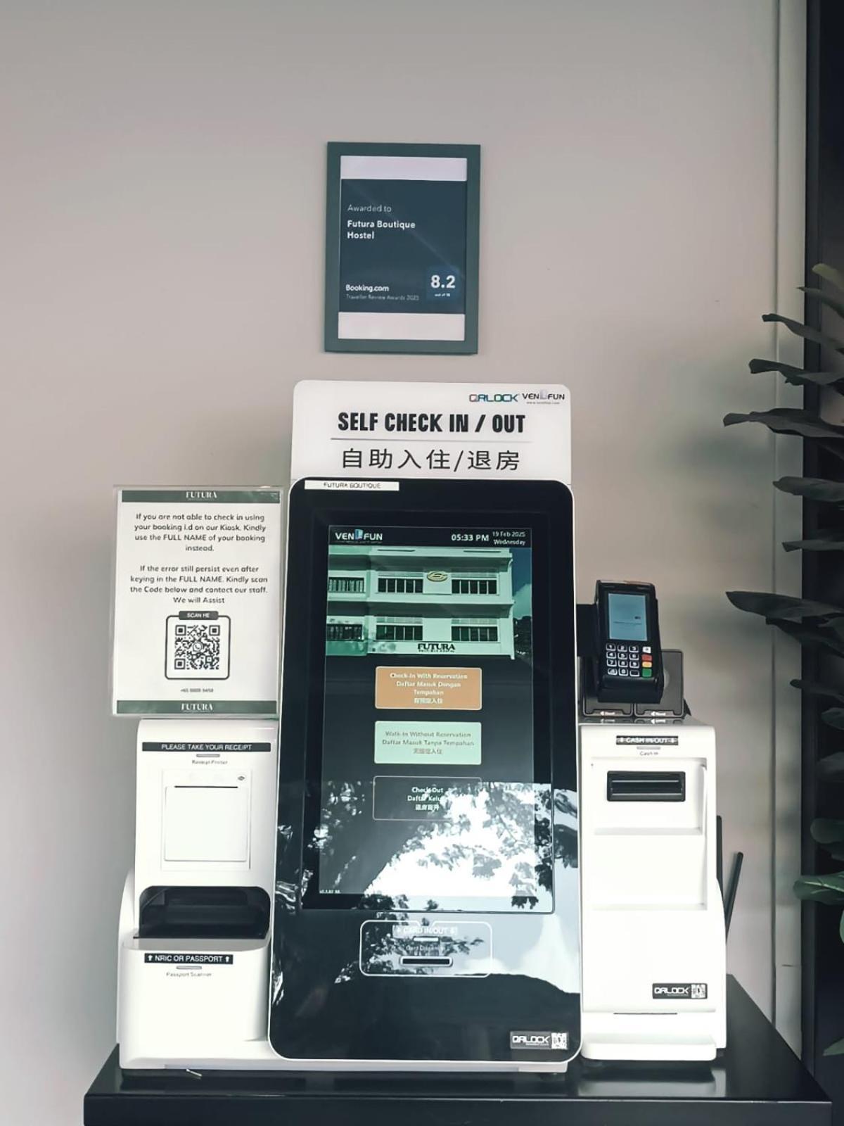 Futura Boutique Hostel Singapur Dış mekan fotoğraf